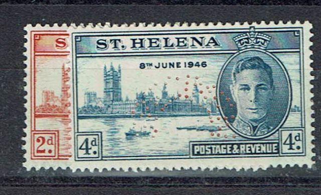 Image of St Helena SG 141S/2S UMM British Commonwealth Stamp